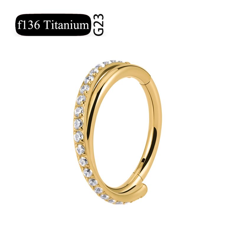 ASTM F136 Piercing de Nariz de Titânio 16g Espiral de Orelha Argola Nariz Unha Cartilagem Brinco Dobradiça Diafragma Daith Anel Clicker Jóias Corporais_voghion.com