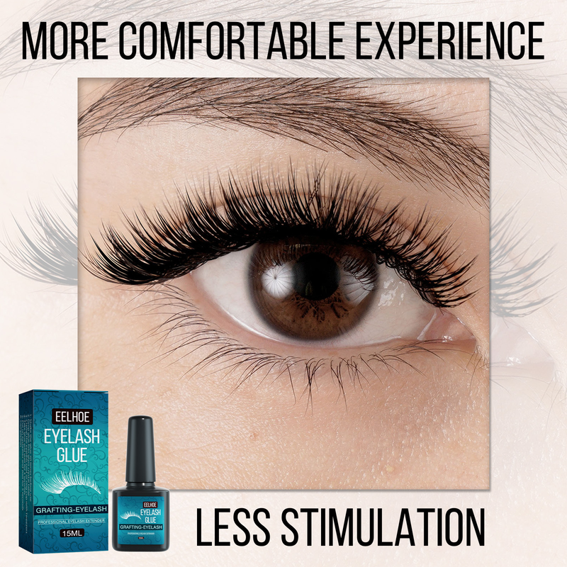 grafting EELHOE eyelash glue is gentle, low sensitivity, quick drying, and beautiful eyelash glue is waterproof, without_voghion.com