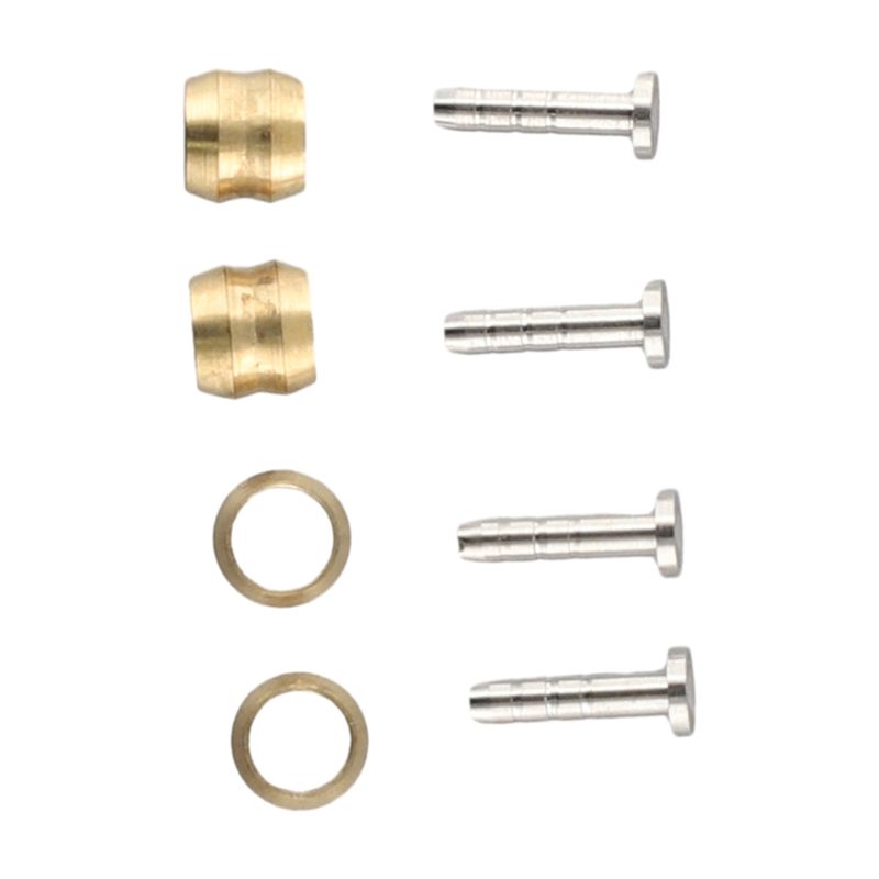 Präzisionsgefertigter Fahrrad-Hydraulikschlauch SMBH59BH90, Olive und Anschlusseinsatz, Set 2, 5 m, für Shimano-Bremssystem_voghion.com