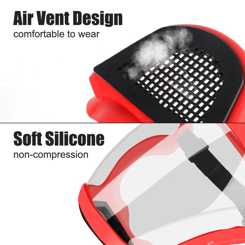 Full Face Shield Protection Face Cover Oil-splash Proof Mask With Filters Motorcycle Bicycle Cycling Dusting Mask Kitchen Tool_voghion.com