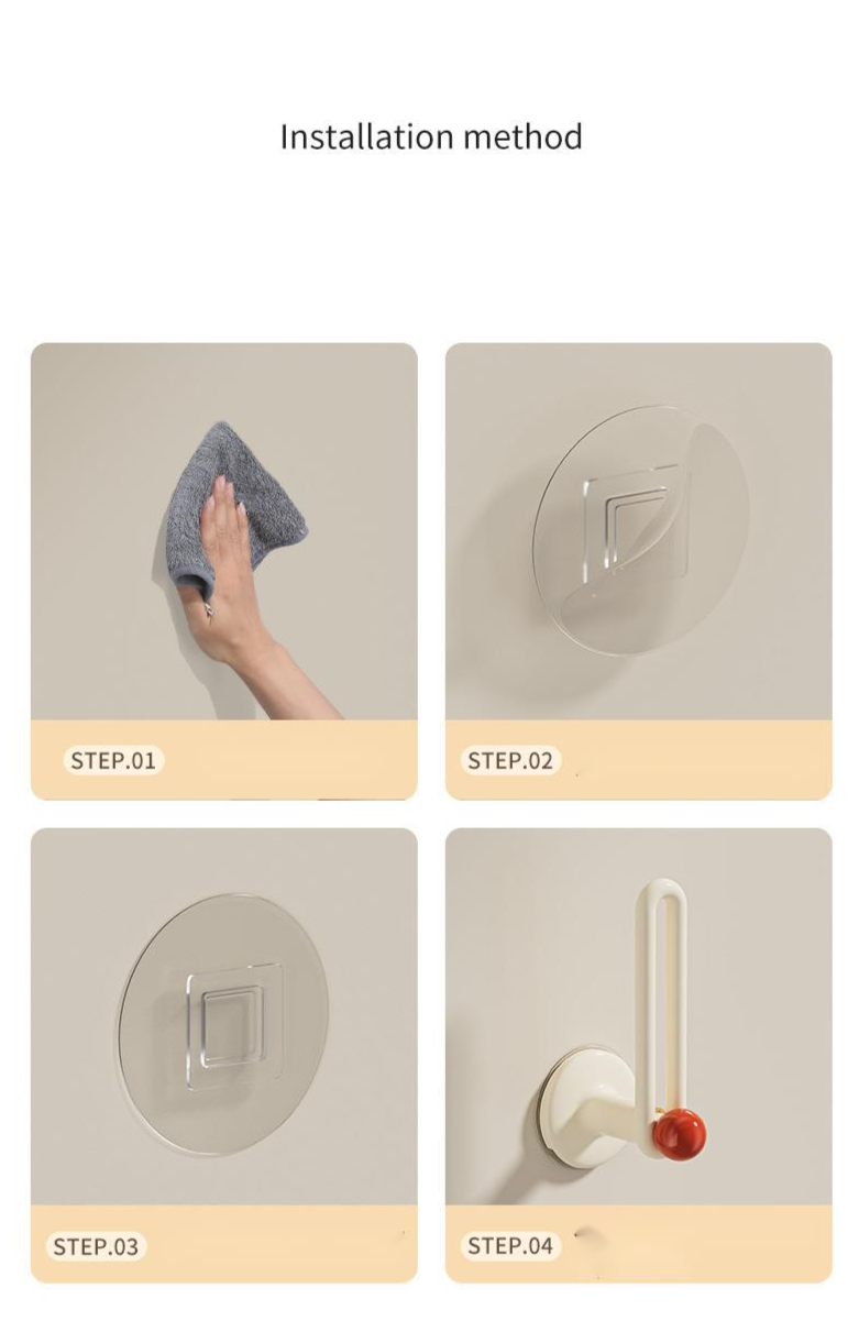 Krawatten-Organizer-Rack, Badezimmer-Accessoires, Clips, Gummibänder, Haarseile, Haken, lochfreie Schmuckaufbewahrung, magisches Werkzeug_voghion.com