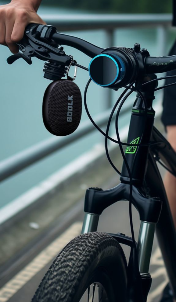 SODLK Sound Laike Bluetooth Speaker Subwoofer With Super Power, Large Volume, High Sound Quality, Waterproof, Card_voghion.com