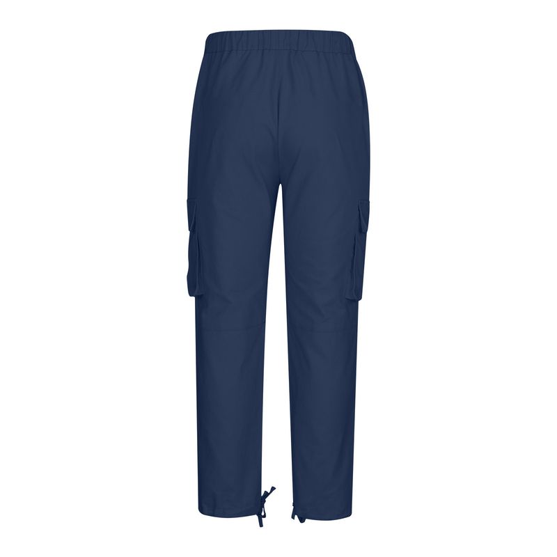 2024 Summer New Men's Workwear Drawstring Multi Pocket Casual Pants_voghion.com