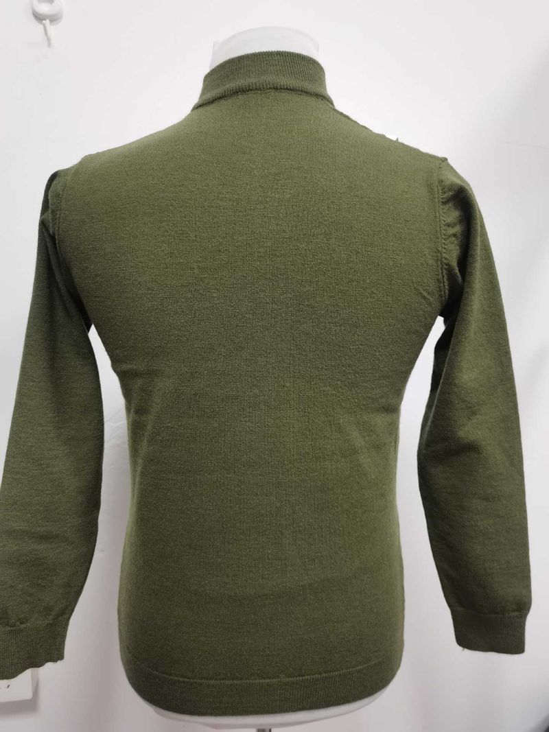 Retro-Pullover mit halbem Reißverschluss für Herren | Atmungsaktiver Strickpullover | Lässiges Winteroberteil mit entspannter Passform (Grau, Armeegrün, Beige, Blau) – S-XXXL_voghion.com