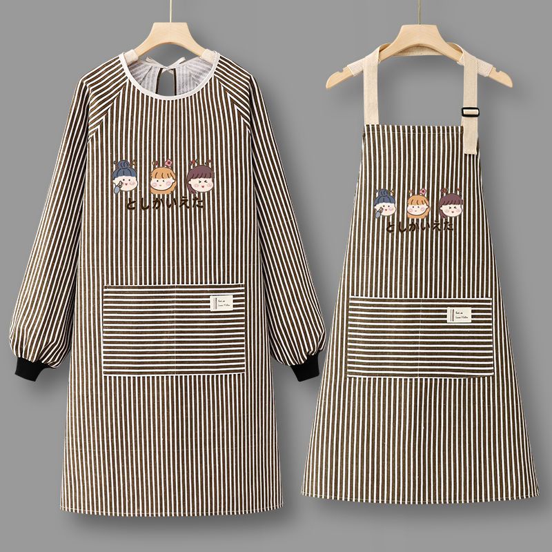 Nuovo grembiule da cucina in puro cotone traspirante, stile coreano, alla moda, per uomini e donne._voghion.com