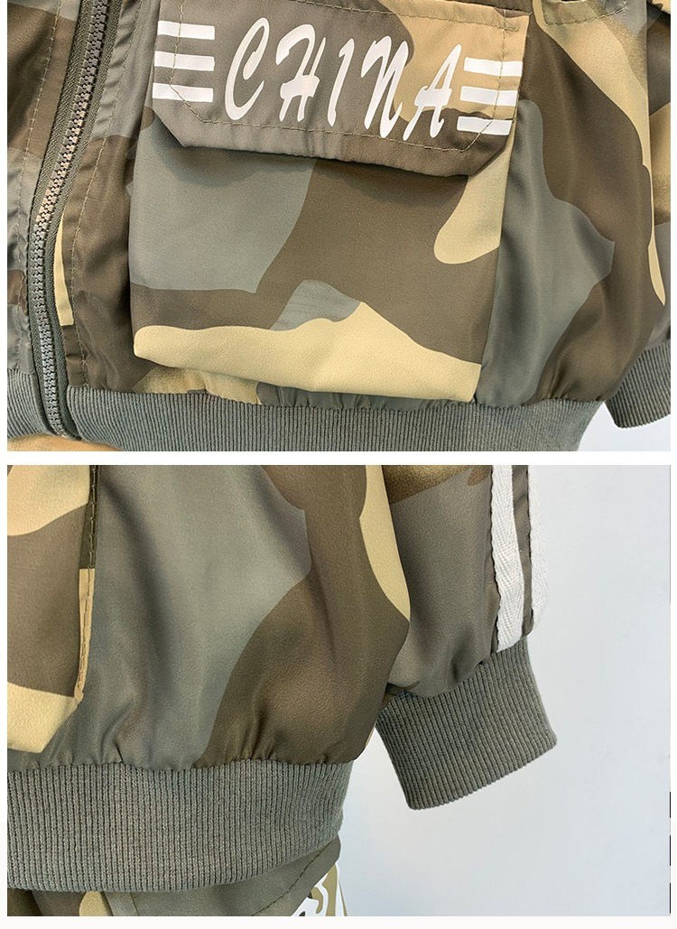 Costume d'automne pour garçons, joli ensemble deux pièces, tendance et élégant, vêtements pour bébés et enfants, nouvelle collection 2023_voghion.com