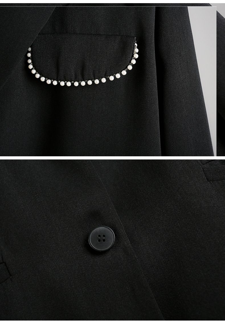 Women's Clothing high end design for spring and autumn loose internet celebrity suit top_voghion.com