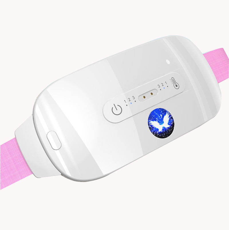 Electische Menstruatie Verwarming Pad Smart Warm Paleis Riem Relief Taille Massage Pijn Krampen Vibrerende Abdominale 70% korting_voghion.com