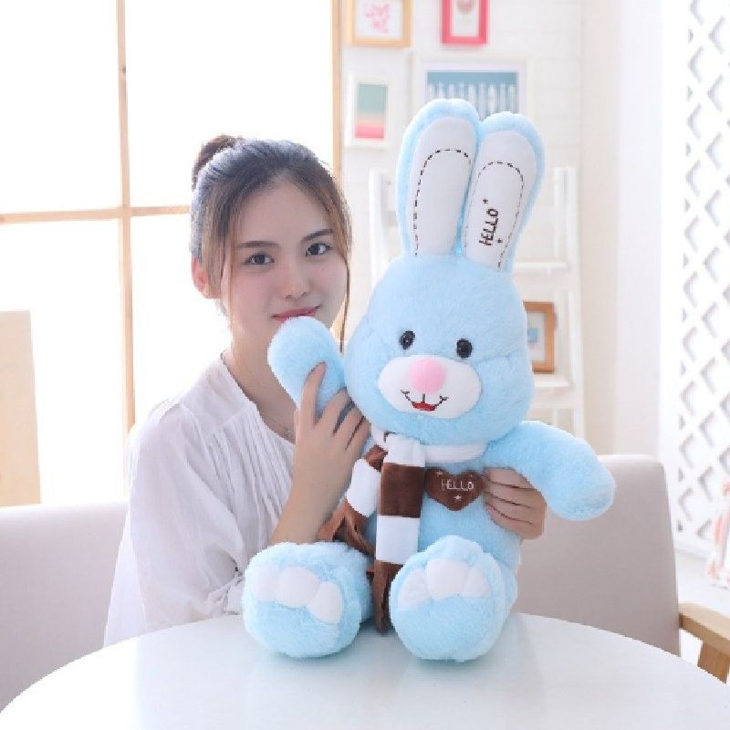 Bunny Plush Adorable Large Toy With Soft Pp Cotton Filling For Girls Ideal For Cuddling And Sleeping_voghion.com