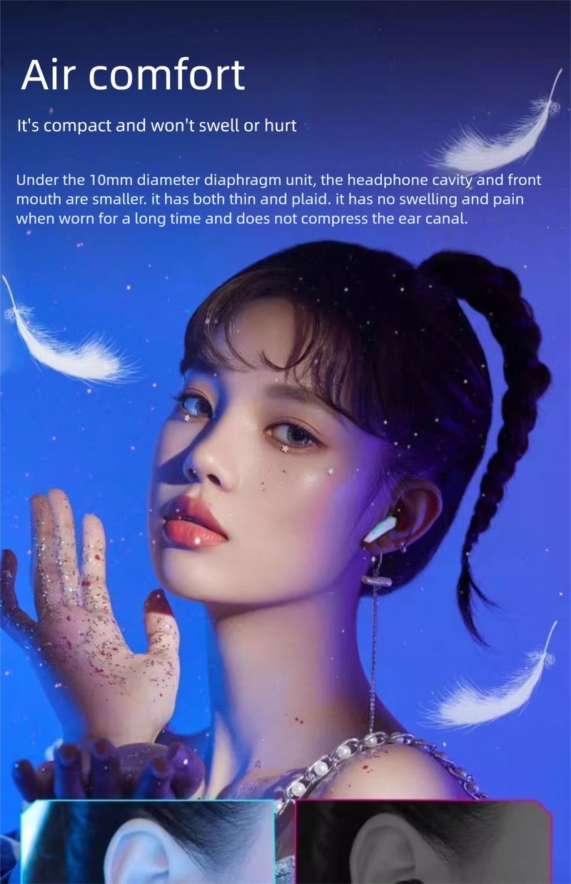 2025 New High-End E-Sports Bluetooth Headset Wireless Sports Sense No Delay Long Battery Life Gaming Noise Reduction_voghion.com