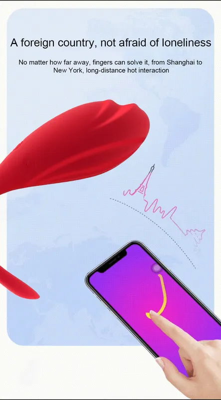 9 Speeds App Control Bluetooth Vibrator Ball Vibrating Egg Clitoris Stimulation Female Masturbation Sex_voghion.com