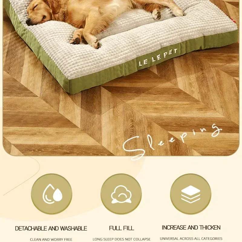 Dog Bed For Large Dog Warm Pet Dog Bed For Spring Puppy Bed Comfortable Soft Large Dog Bed Medium Dog Cushions Custom Pet Bed_voghion.com