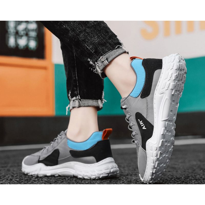 Sommer Neue Low-top Casual Mesh Tuch Atmungsaktive herren Schuhe Mode Komfortable Weichen sohlen Board Schuhe Herren mode Schuhe_voghion.com