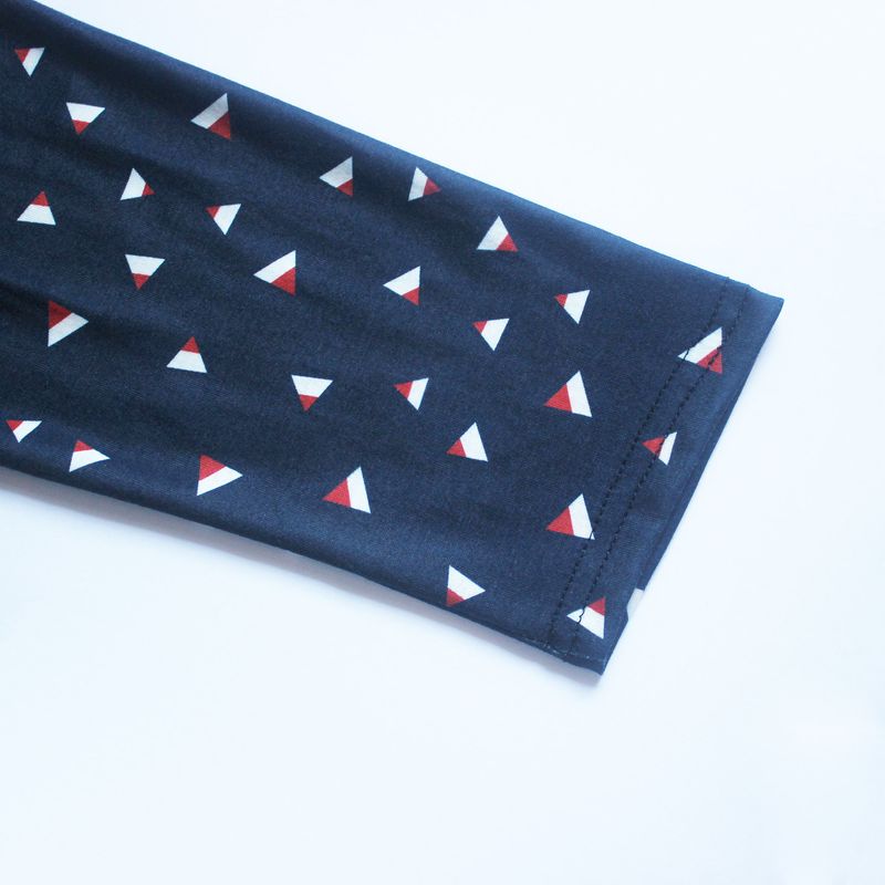 2024 Pregnant Women's Multi Color Printed Deep V-Neck 3/4 Sleeves Cross Breastfeeding Party Dress_voghion.com