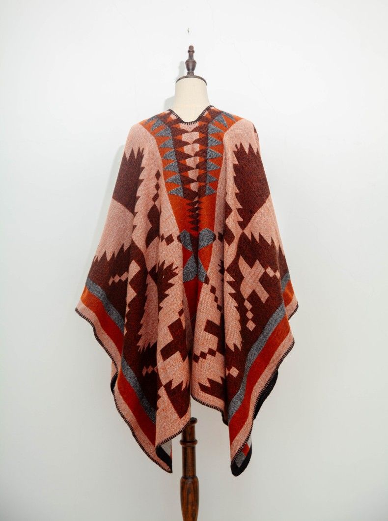 Unisex Geometric Yearning For With The National Wind Travel Air Conditioning Cover Blanket Shawl_voghion.com