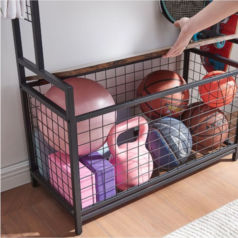 Garage Sports Rack Equipment Storage_voghion.com