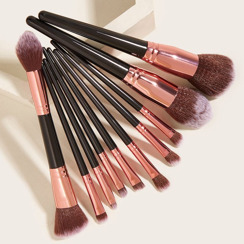 7/10 pinceaux de maquillage ensemble Big Mac pinceau fard à paupières poudre libre pinceau maquillage GUJHUI_voghion.com
