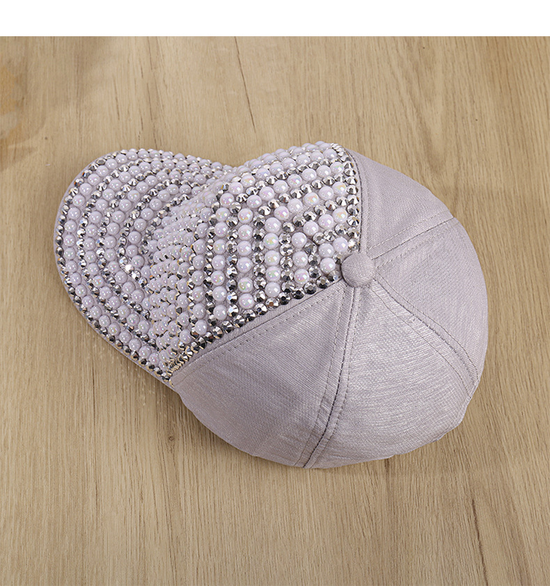 Nei Pearl Baseball Damen Hardtop Fréijoer/Summer Outdoor Sport Strooss Sonneschutz Hutt_voghion.com