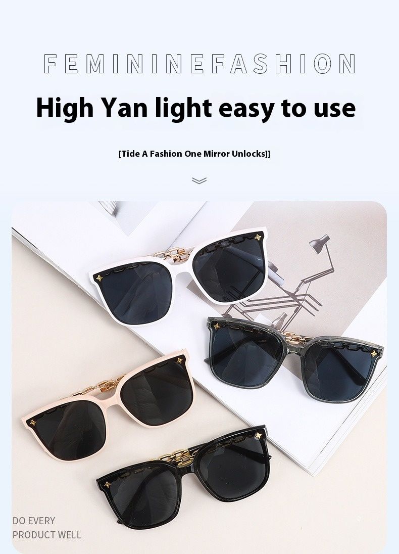 2024 New Sunglasses For Women's Luxury Driving Special Sunglasses With Small Face Display And UV Protection Korean Edition Glasses_voghion.com