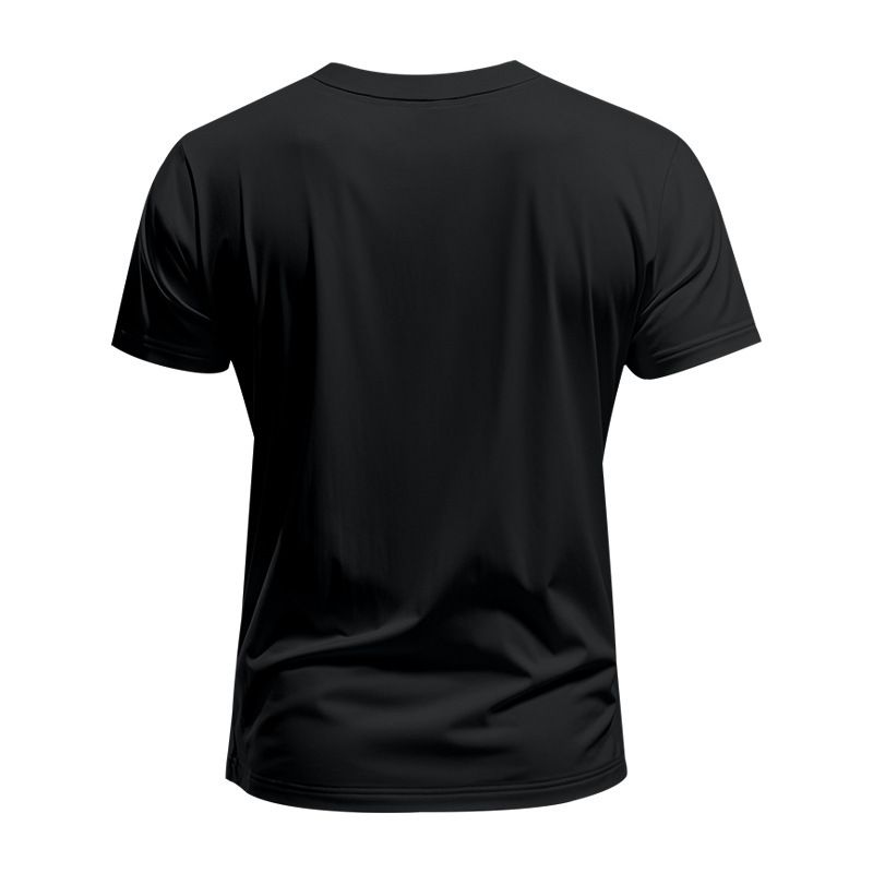 Herrenbekleidung T-Shirt Einfarbig V-Ausschnitt Kurzarm Sommer Neue Große Größe Trend Tops_voghion.com