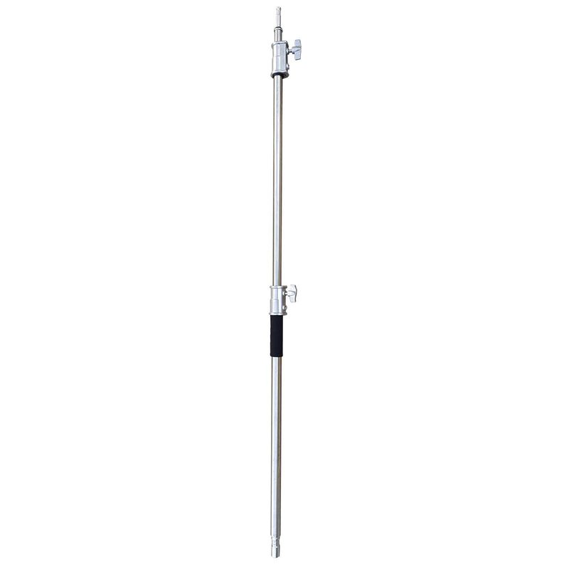 Photography C Stand with Boom Arm, 102inch Adjustable Heavy Duty Light C-Stand with 39inch Holding Arm, 2 Pieces Grip Head for Video Reflector, Moonli_voghion.com