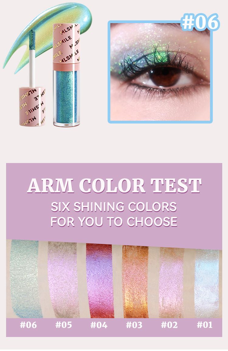 Chamäleon Pearl Shimmer Highlighter Liquid Iridescent Brightening Stage Makeup Lidschatten_voghion.com