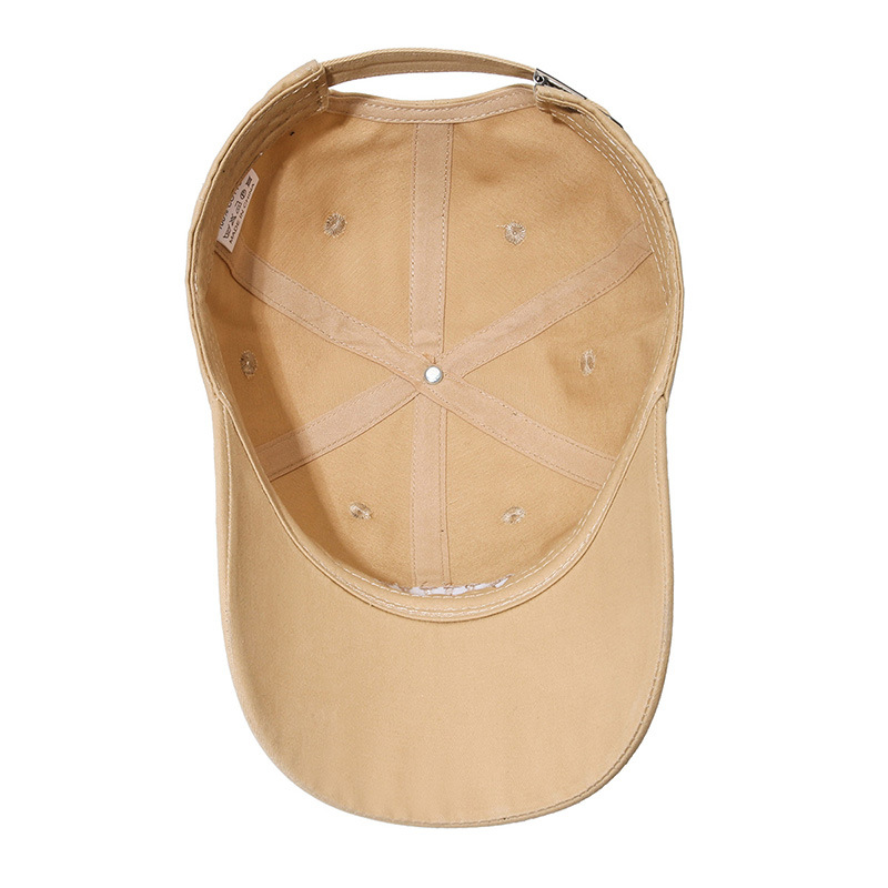 Versione coreana del volto di una coppia di Instagram che rivela la capote morbida tridimensionale ricamata a forma di becco d'anatra di un bambino piccolo_voghion.com