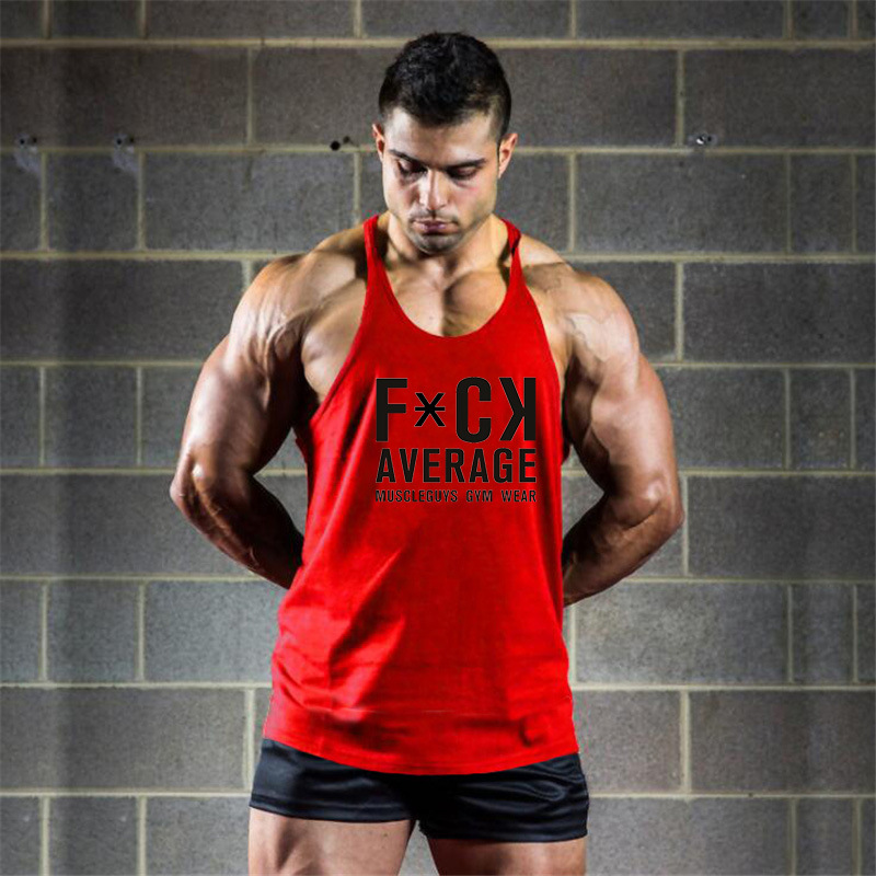 Canotta fitness in cotone per bodybuilding_voghion.com
