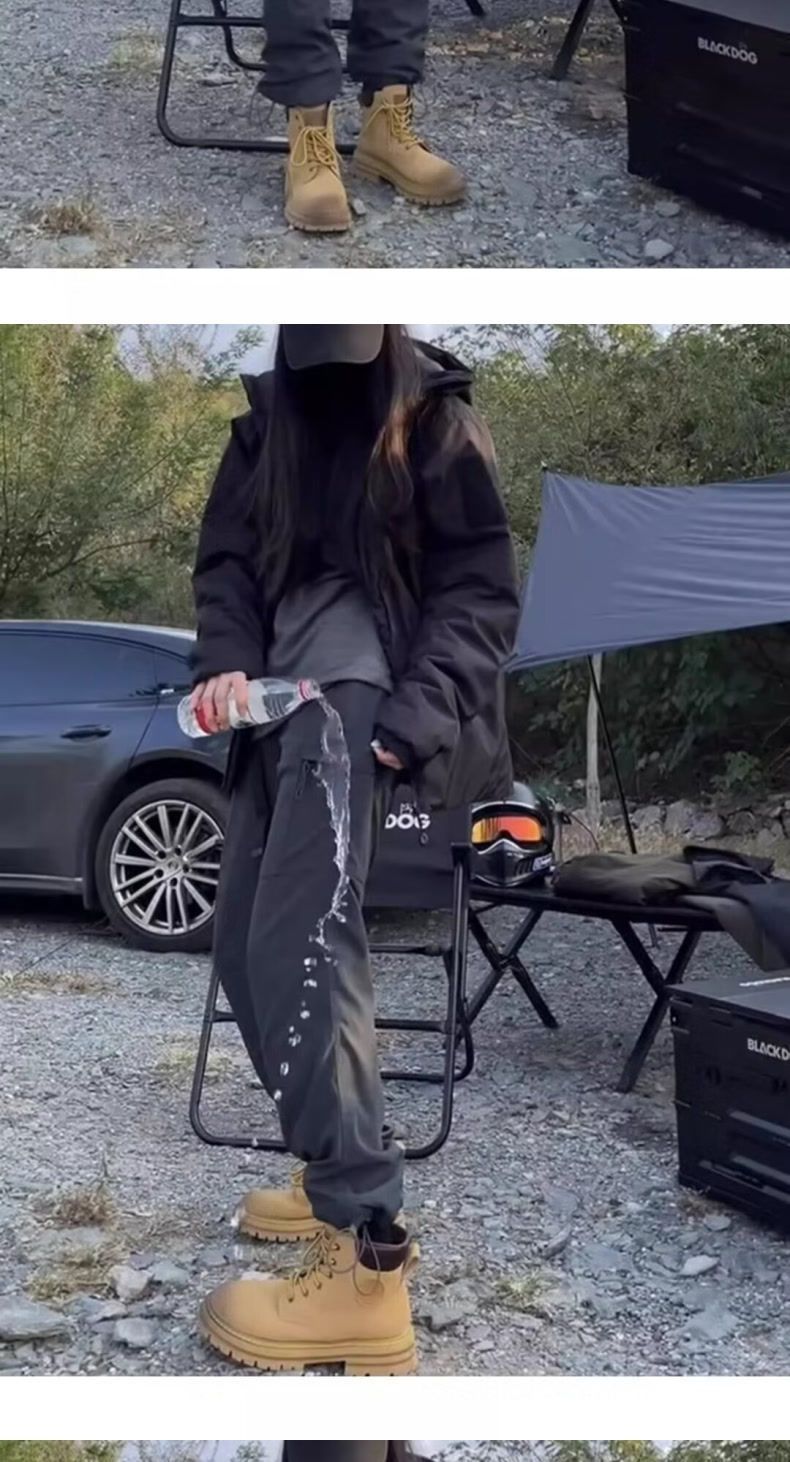 Funktioneller Windbreaker im rein amerikanischen Stil für Herren, schnelltrocknende Jogginghose mit Kordelzug für Frühling und Herbst, Outdoor-Arbeitskleidung_voghion.com