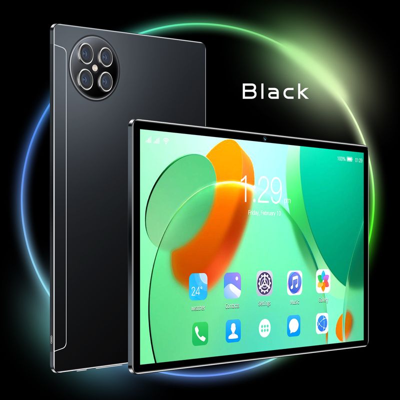 2024 Neues Tablet 12 GB + 512 GB 10,1 Zoll Android Smart WiFi Bluetooth GPS Büro Gaming Dual in einem_voghion.com