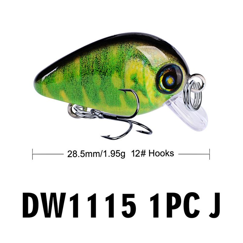 Lure 1.95G Small Rock 28.5mm Sea Fishing Freshwater Painted Fish Bait DW1115 Bionic Design_voghion.com