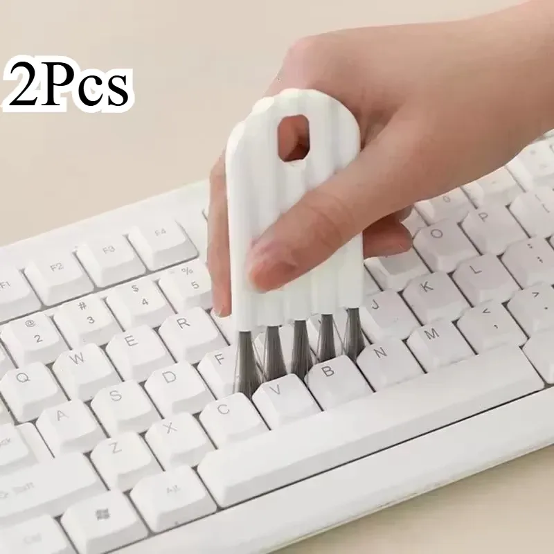 2 Adet Temizleme Fırçası Klavye Temizleme Fırçası Ev Oluk Boşluğu İşaretleme Dekontaminasyon Bardak Kapağı Fırçası Küçük Alet_voghion.com