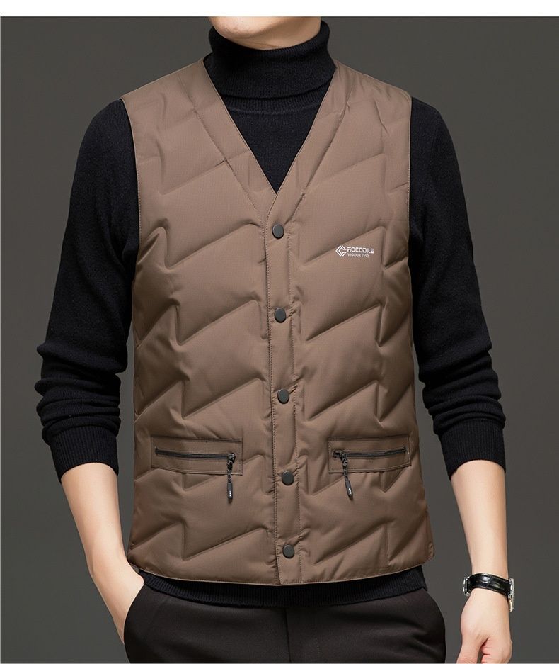 Gilet thermique sans manches en graphène haut de gamme pour homme, automne-hiver, style décontracté, de marque Pulse Cross-Border Foreign Trade_voghion.com