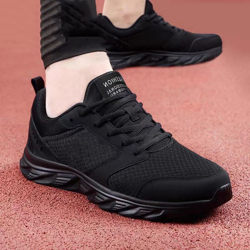 Summer New Running Breathable Mesh Travel Casual Large Size Sports Shoes Men's Style_voghion.com