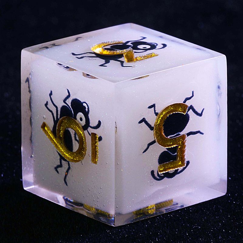 9 Polyhedral Dice Set DD Acid Tide In Underdark For Dungeons Dragons RPG_voghion.com