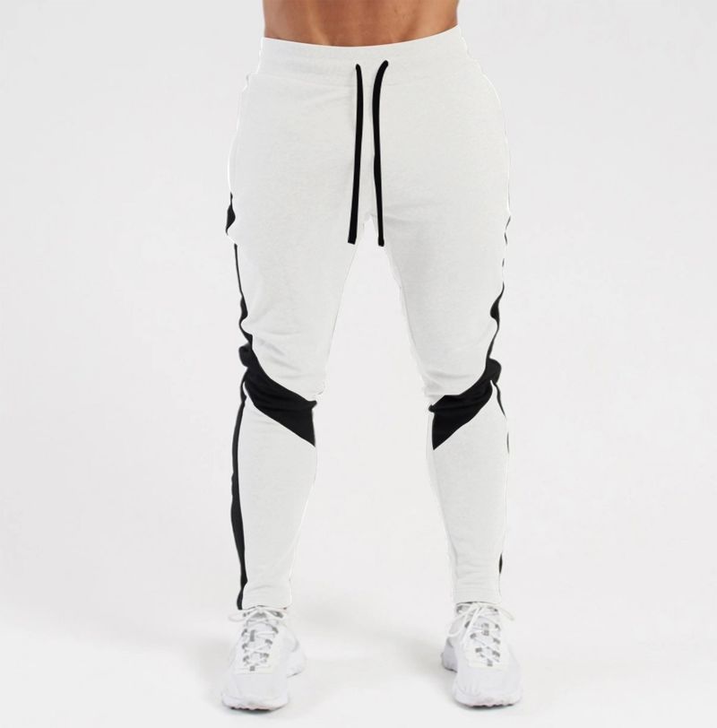 2024 Winter Neue Farbe Passenden Plüsch Warme Füße Sport Fitness Casual Hosen_voghion.com