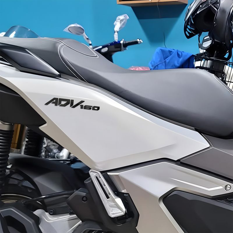 Geeignet für Honda ADV 160 Motorrad 3D Stereoscopic Soft Adhesive Wasserdicht Modifikation Karosserie Dekorativer Aufkleber_voghion.com