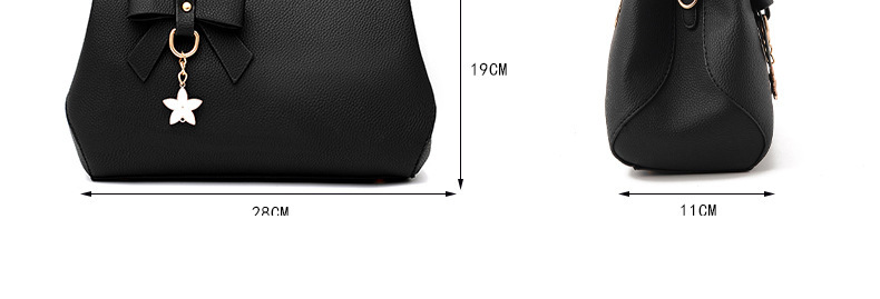 Väska 2023 ny koreansk version av den trendiga höst- och vinterbågen Kvinnlig väska bärbar axelväska Messenger bag killer bag moderväska_voghion.com