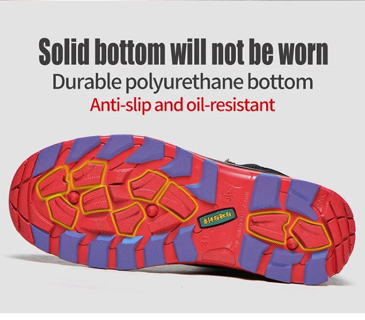 Bottes légères et confortables pour hommes, baskets de travail à bout en acier, chaussures de protection de sécurité indestructibles_voghion.com