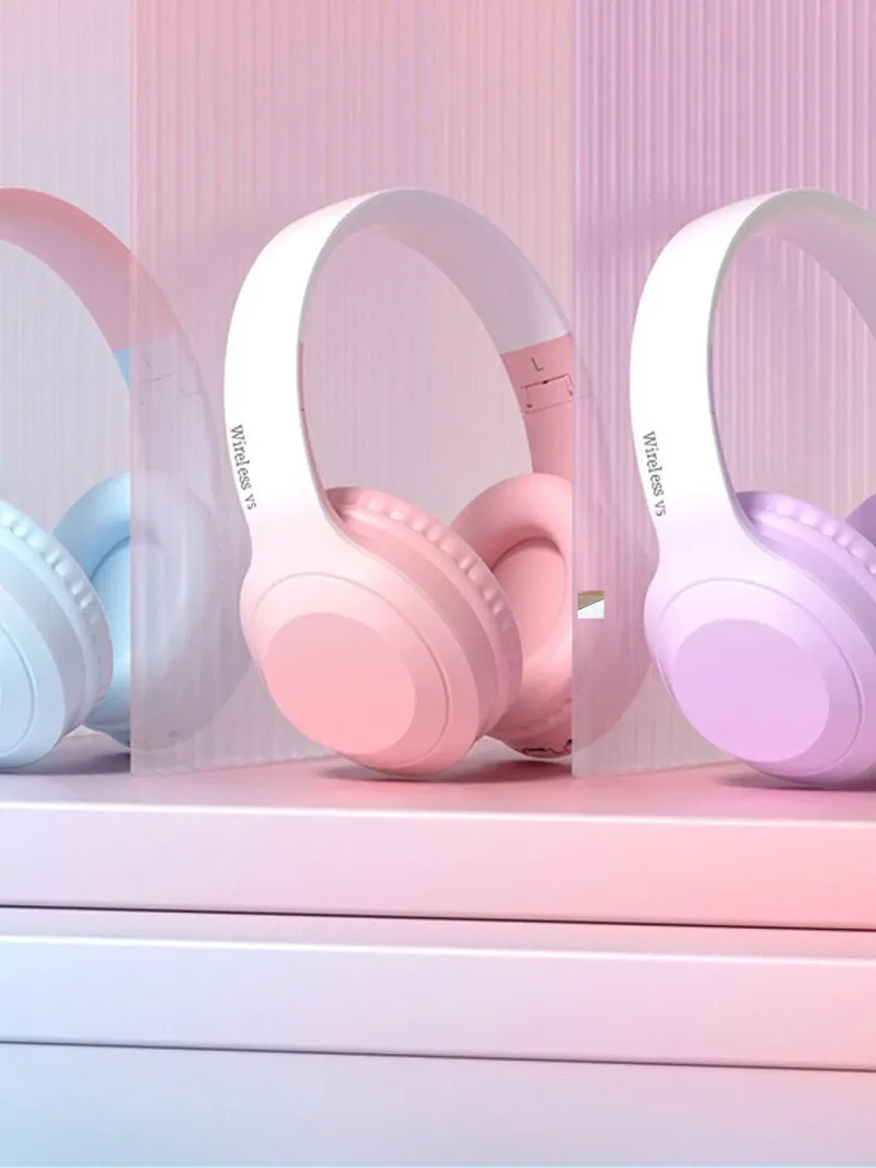 High Fidelity High-resolution Stereoscopic Surround Sound Wireless Bluetooth 5.3 Head Mounted Noise Cancelling Gaming Earphones_voghion.com