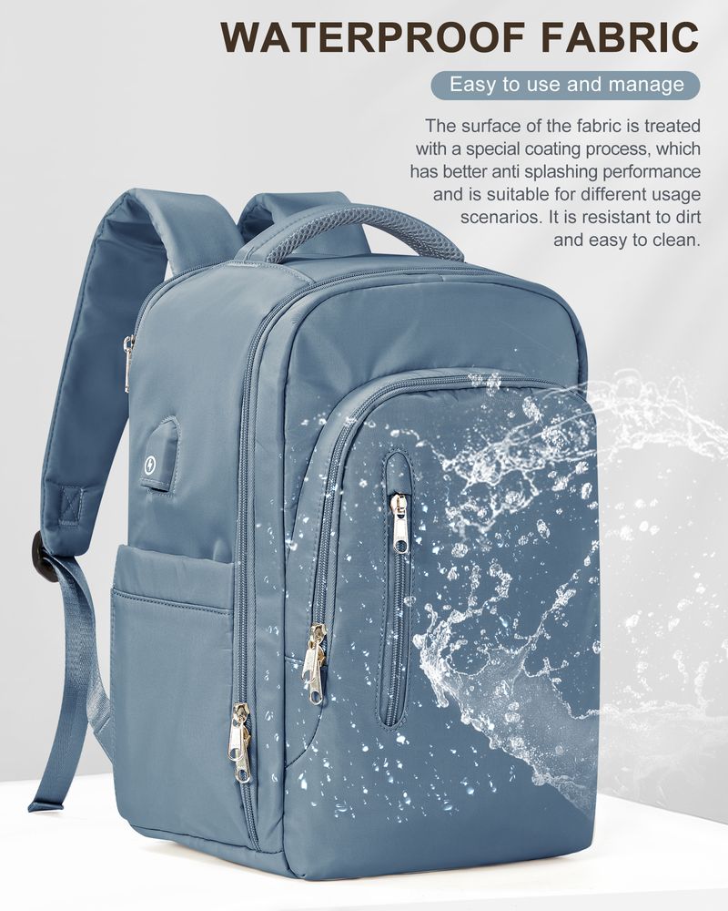 Laptoptasche für Damen, großes Fassungsvermögen, Easyjet-Handgepäck 45 x 36 x 20, Ryanair 40 x 20 x 25, Herren-Kabinenrucksack_voghion.com
