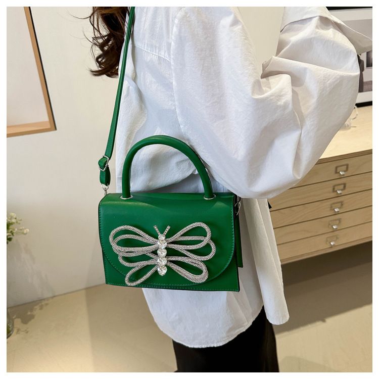 Trendi minimalistički leptir ženski top za proljeće 2024., novi, moderni proljetni mali kvadratni, ležerni i personalizirani top s jednim ramenom_voghion.com