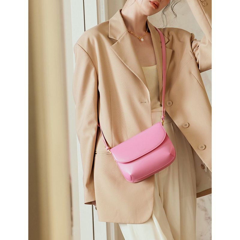 Borsa a tracolla di alta qualità per le donne 2024, nuova borsa a tracolla alla moda in vera pelle di vacchetta, borsa a tracolla di nicchia_voghion.com