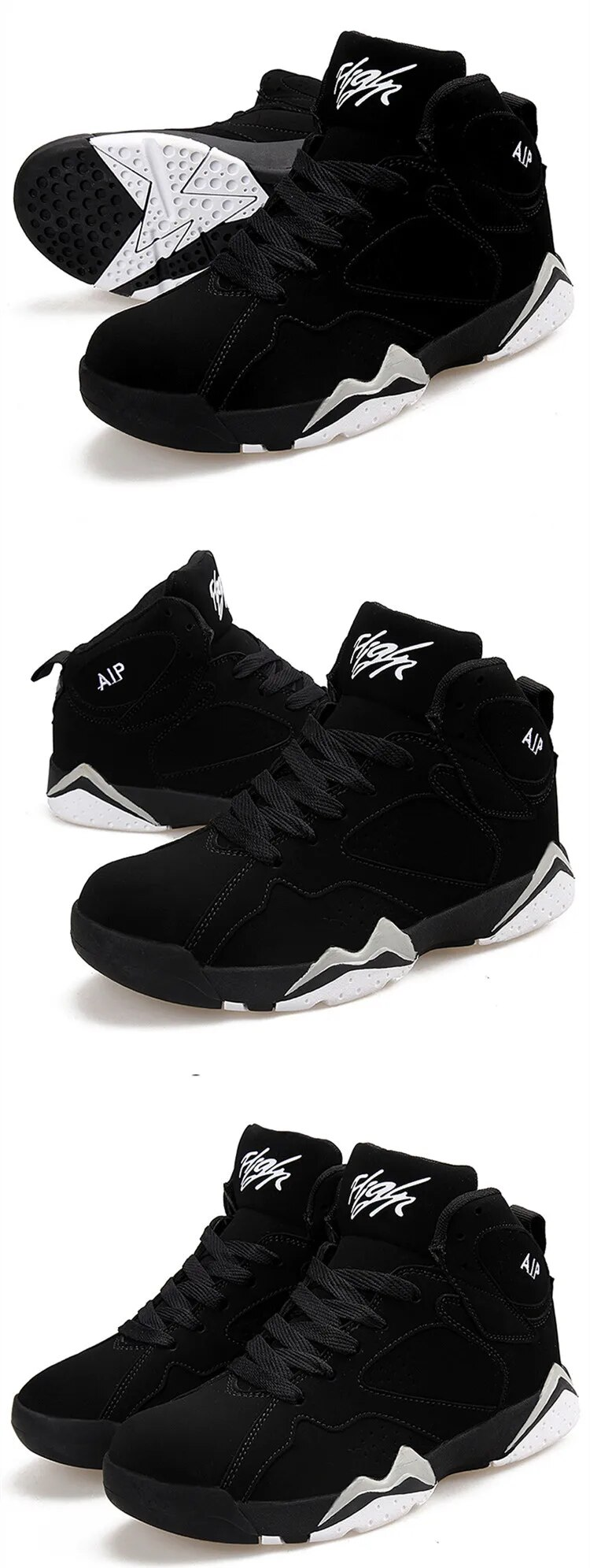 High Top für Männer Casual Basketball Plateauschuhe Leichte weiche Mann Tennis 2021 Schnürschuhe Herrenmode Sneakers_voghion.com