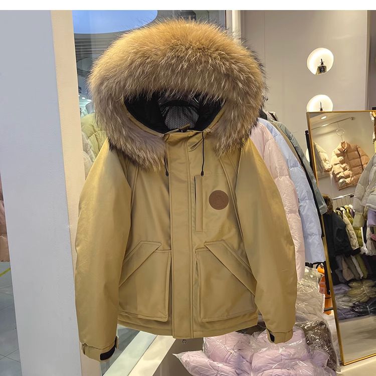 Parka invernale da donna con cappuccio staccabile in pelliccia sintetica, piumino spesso, cappotto lungo antivento e impermeabile per attività all'aperto e spostamenti quotidiani_voghion.com