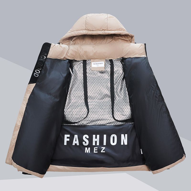 Piumino corto unisex da donna - Cappotto invernale con motivo 3D per uomo e donna (nero/beige/kaki, S-3XL)_voghion.com