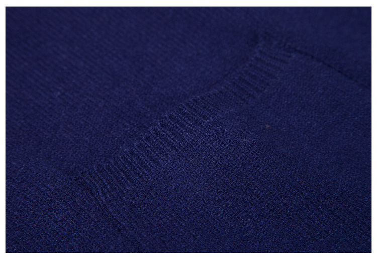 Women's Scarves new high-quality knitted wool scarf core-spun yarn solid color pocket scarf for men and women_voghion.com