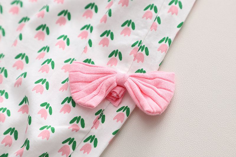 Set da bambina a maniche corte 2024 Nuovo abito da donna con colletto ribaltabile Set da due pezzi, moda estiva per bambini alla moda_voghion.com