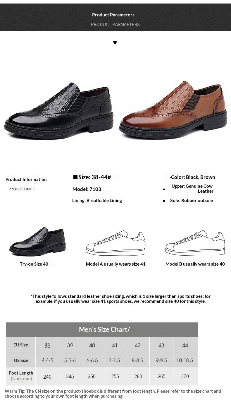 Voyage Cross-Border Dropshipping 2025 Primavera e Autunno Retro British Low-Top Genuine Derby Uomo Suola Spessa Casual Pelle_voghion.com