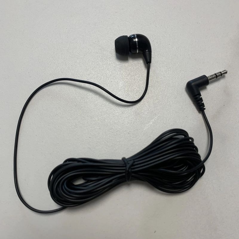 Căști intraauriculare cu fir, cu clemă unilaterală pentru guler, Bluetooth, Vice, telefon mobil, computer, radio, notebook_voghion.com